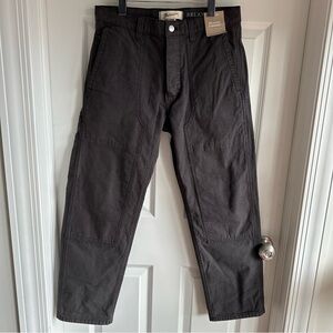 Madewell relaxed straight workwear pant